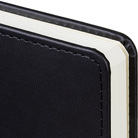 Ежедневник недатированный Attache Classic искусственная кожа тиснение А4 136 листов чёрный