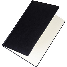 Ежедневник недатированный Attache Classic искусственная кожа тиснение А4 136 листов чёрный