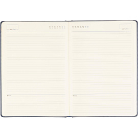 Ежедневник недатированный Attache Classic искусственная кожа тиснение А4 136 листов синий