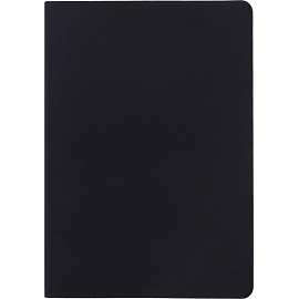 Ежедневник недатированный Attache искусственная кожа А5 136 листов чёрный (чёрный обрез)