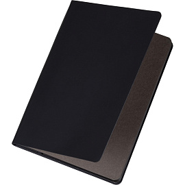 Ежедневник недатированный Attache искусственная кожа А5 136 листов чёрный (чёрный обрез)