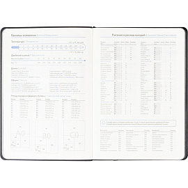 Ежедневник недатированный Attache искусственная кожа А5 136 листов чёрный (чёрный обрез)