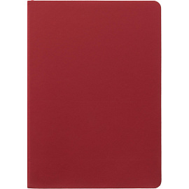 Ежедневник недатированный ATTACHE Soft touch А5, 140х200мм, 136л, красный