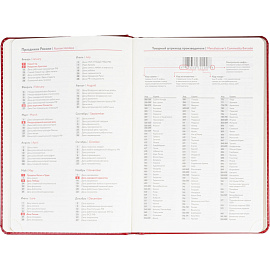 Ежедневник недатированный ATTACHE Gold А5, 143х210мм, 160л, бордо