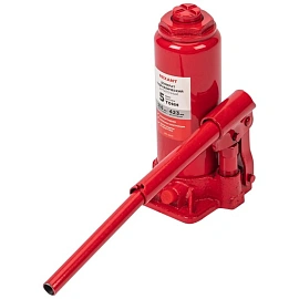 Домкрат гидравлический бутылочный 5т в пластиковом кейсе REXANT