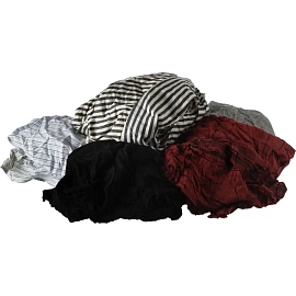 Ветошь хлопок цветная Выбор есть 10 кг (размер лоскута 40x60 см)