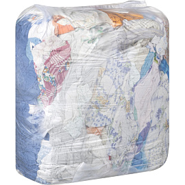 Ветошь постельная цветная Выбор есть 10 кг (размер лоскута 70x80 см)