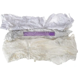 Ветошь хлопок белая Выбор есть 10 кг (размер лоскута 60x60 см)