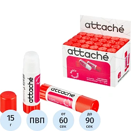 Клей-карандаш 15г ATTACHE power glue