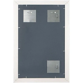 Зеркало МГЛ_настенное Комус Мебель НБ56(400x600) багет ПЛС белый