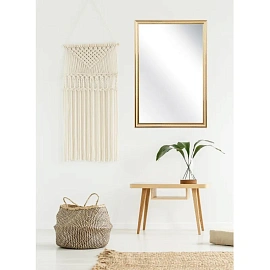 Зеркало настенное Комус Мебель 120К (бежевая косичка, 400х600 мм)