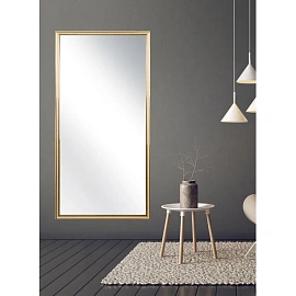 Зеркало настенное Комус Мебель 120К (бежевая косичка, 600х1400 мм)