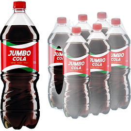 Лимонад газированный Jumbo Cola 1.5 л