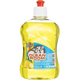 Средство для мытья посуды Clean room Лимон жидкость 500 мл