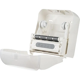 Диспенсер для полотенец рулонный Luscan Professional Н12 белый/серый