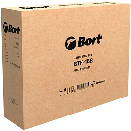 Набор инструмента ручного BORT BTK-168 (93418491)