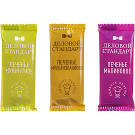 Печенье сдобное Деловой Стандарт ассорти (300 штук по 4.5 г)