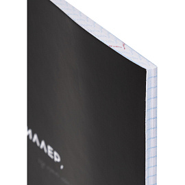 Тетрадь предметная по алгебре Profit Остроумие и отвага А5 48 листов черная в клетку