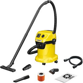 Пылесос строительный Karcher WD 3 P V-17/4/20 Workshop (1.628-175.0)