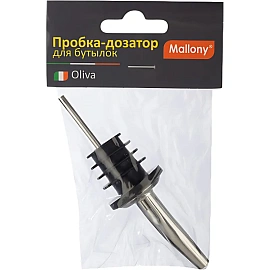 Пробка для бутылок Mallony OLIVA нержавеющая сталь (985987)