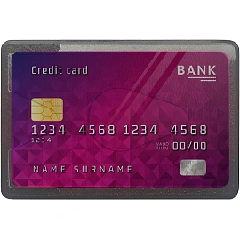 Чехол для пропуска ДПС искусственная кожа синий