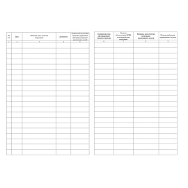 Журнал утреннего фильтра сотрудников Учитель-Канц КЖ-1776 А4 16 листов обложка бумага крепление на скрепках