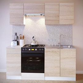 Шкаф Сокол напольный под мойку ТК-08М 800x462x820 Дуб Сонома