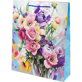 Пакет подарочный ламинированный Miland Optima (32.7x26.4x8 см)