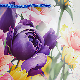 Пакет подарочный ламинированный Miland Optima (32.7x26.4x8 см)