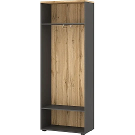 Каркас гардероба К-Loft 241H010 дуб натуральный/графит 786х420х2106 мм