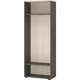 Гардероб узкий К-Loft 241H010 выс.2106 дуб скандин./графит