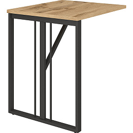 Стол приставной К-Loft Director 241B002 (дуб натуральный, 700х600х752 мм)