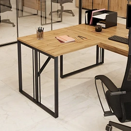 Стол приставной К-Loft Director 241B002 (дуб натуральный, 700х600х752 мм)