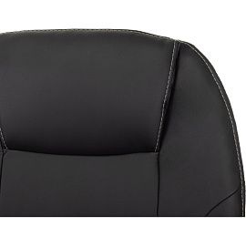 Кресло для руководителя Easy Chair 668 TPU чёрное (экокожа, металл)