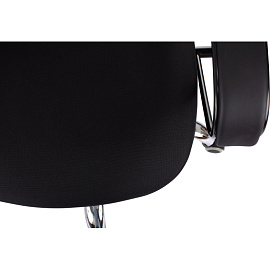 Кресло для руководителя Бюрократ CH-607 чёрное (сетка/ткань, металл)