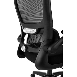 Кресло для руководителя Бюрократ SIGMA 1 чёрное (сетка/ткань, пластик)