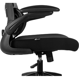 Кресло для руководителя Бюрократ SIGMA 1 чёрное (сетка/ткань, пластик)