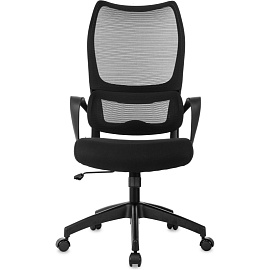 Кресло для руководителя Бюрократ SIGMA 2 чёрное (сетка/ткань, пластик)