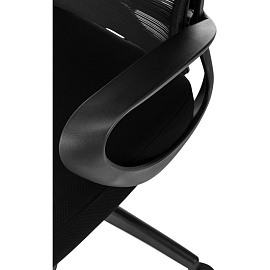 Кресло для руководителя Бюрократ SIGMA 2 чёрное (сетка/ткань, пластик)