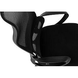Кресло для руководителя Бюрократ SIGMA 2 чёрное (сетка/ткань, пластик)