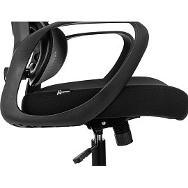 Кресло для руководителя Бюрократ SIGMA 2 чёрное (сетка/ткань, пластик)