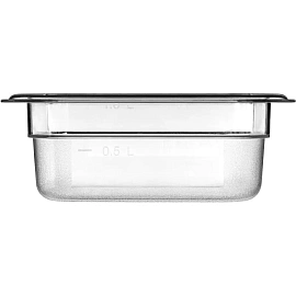 Гастроёмкость Restola GN 1/6 17.6х16.2х6.5 см 1 л поликарбонат
