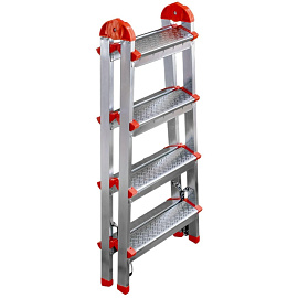 Стремянка-табурет стальная двухсторонняя Zalger 2x4 ступени (9901-04) фото Стремянка-табурет стальная двухсторонняя Zalger 2x4 ступени (9901-04)