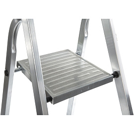 Стремянка алюминиевая Zalger 4 ступени (111-4) фото Стремянка алюминиевая Zalger 4 ступени (111-4)