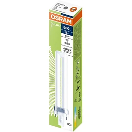 Лампа люминесцентная Osram 9 Вт G23 S 4000 К 600 Лм (4099854123542)