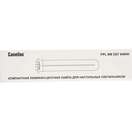 Лампа люминесцентная Camelion 9 Вт 2G7 T12 6400 К 600 Лм (10380)