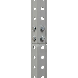 Стеллаж металлический Cobalt Shelf MS200KD/100x30/5 серый 5 полок 1000х300х1950 мм фото Стеллаж металлический Cobalt Shelf MS200KD/100x30/5 серый 5 полок 1000х300х1950 мм