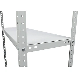 Стеллаж металлический Cobalt Shelf MS200KD/100x30/5 серый 5 полок 1000х300х1950 мм фото Стеллаж металлический Cobalt Shelf MS200KD/100x30/5 серый 5 полок 1000х300х1950 мм