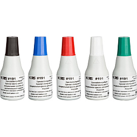 Краска штемпельная Noris универсальная 191A синяя 25 мл фото Краска штемпельная Noris универсальная 191A синяя 25 мл