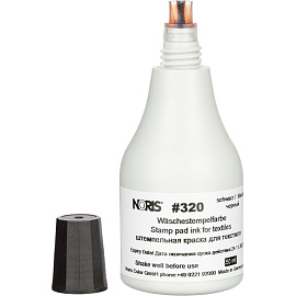 Краска штемпельная Noris специальная 320C черная 50 мл